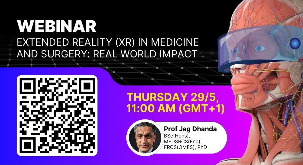 Groundbreaking Webinar to Explore the Future of XR in Medicine and Surgery